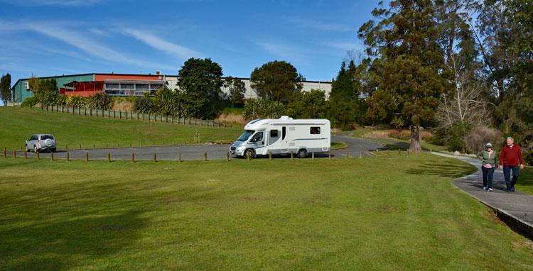 Parking in the Haiku Reserve