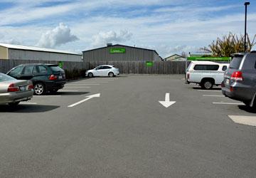 Parking at the Katikati Countdown