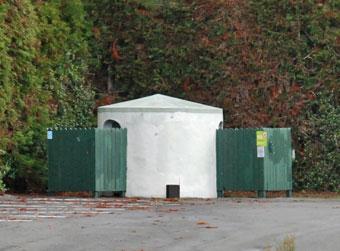 Basic public toilet facility