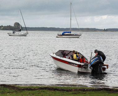 Boats and fishing are key activities at Omokoroa