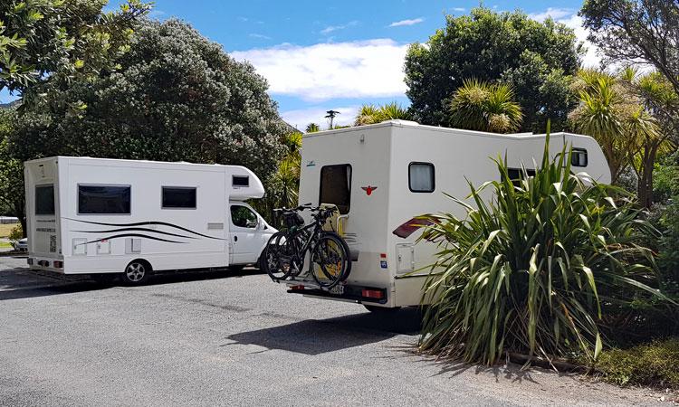 Motorhomes parking