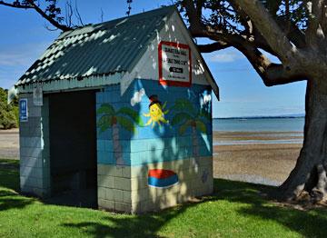 Colourful Bus Stop