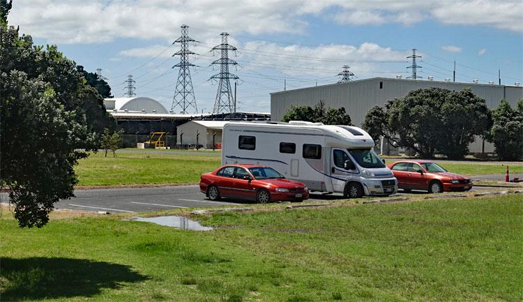 Ruakaka Beach parking