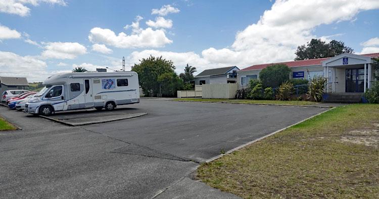 Parking at the Ruakaka shopping centre