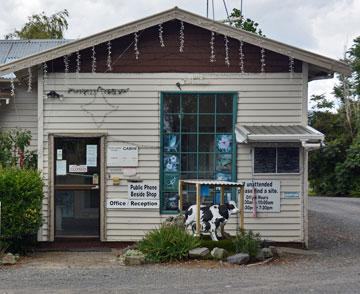 Campsite reception