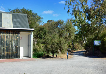 Entrance to the walkway