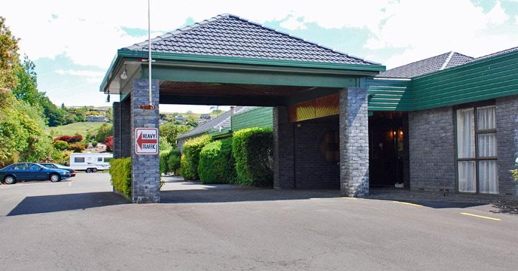Rotorua Commercial Travellers entrance