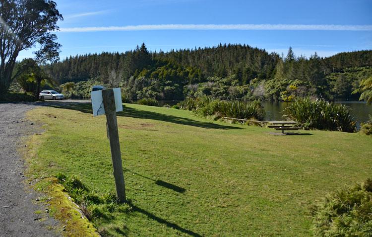 The reserve and parking area