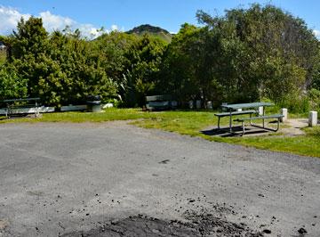 Picnic tables