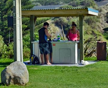 Barbeque area