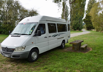 Parking in the reserve