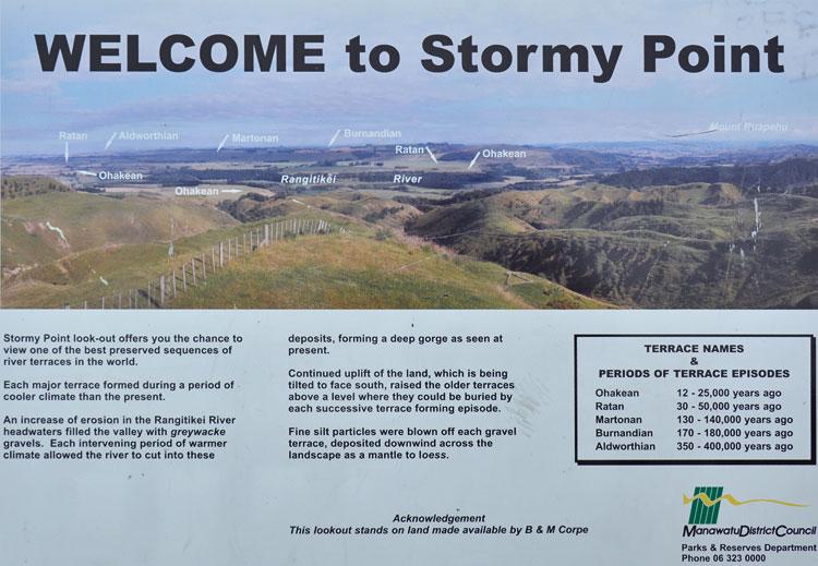 The Stormy Point sign