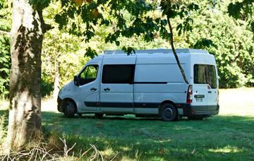 Campervan parking