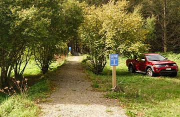 Access to the Great Taste Cycletrail