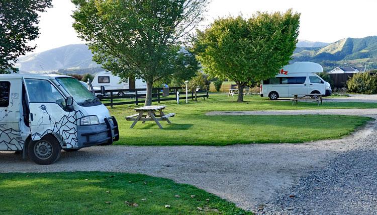 Motorhome parking