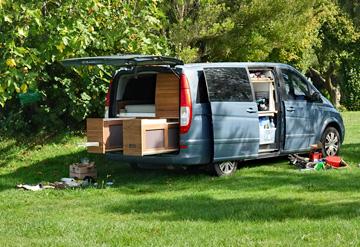 Campervan parking