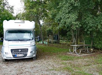 Parking within the reserve