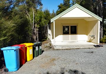 Campsite kitchen