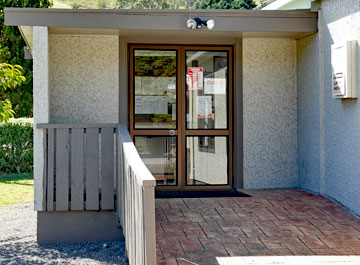 Entrance to the Country Club