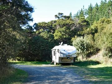 Campsite parking