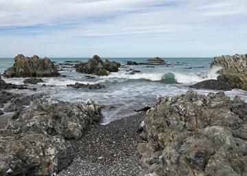 Rugged coastline