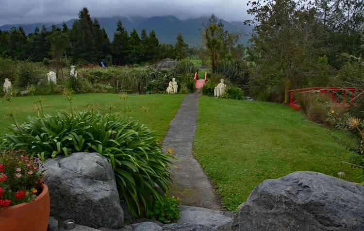 Landscaped garden