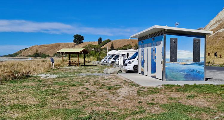 Beachfront parking