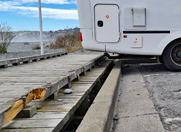 Parking problems for large motorhomes