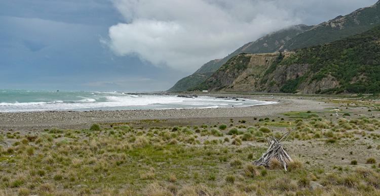 View over the beach