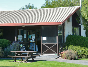 The holiday park office