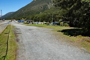 Shelter parking area