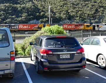 Train going past