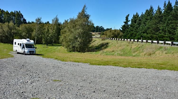 Parking at Glenoakley rest area