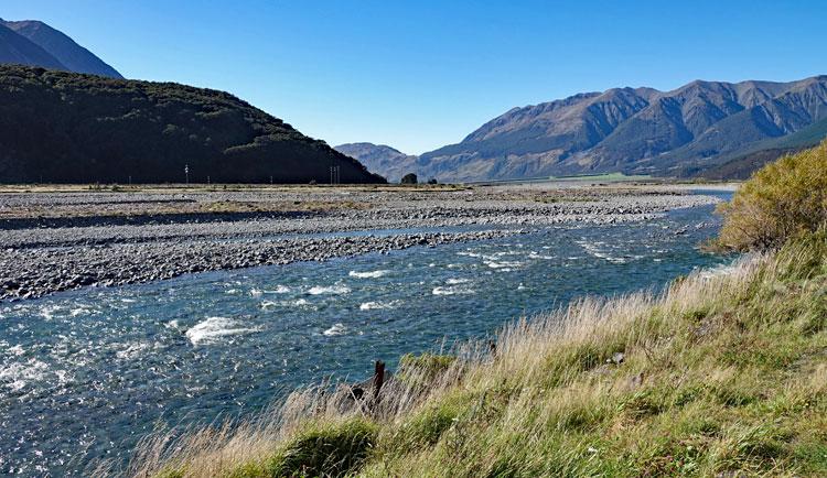 Waimakariri river