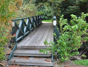 Garden bridge en route back to the car park