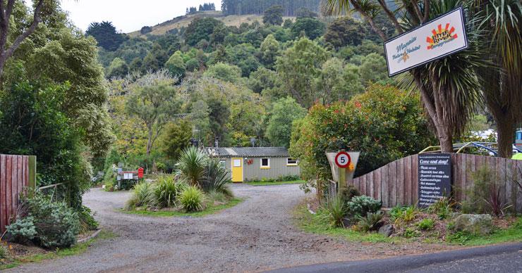 Entrance to Little River Campground