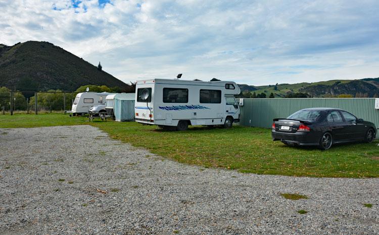 Holiday Park parking area