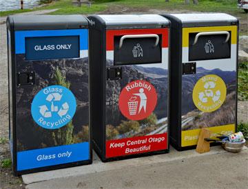 Rubbish bins