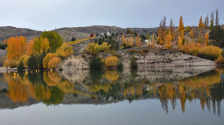 Stunning autumn reflections on a still morning