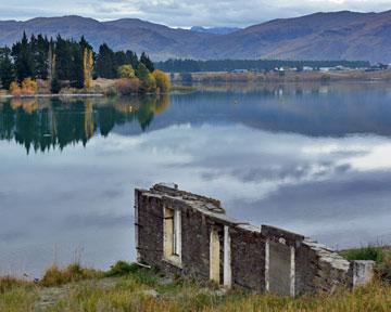 Remains of pioneer home