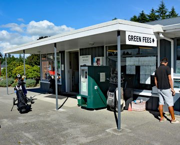 Ashburton Golf Club office and Pro Shop