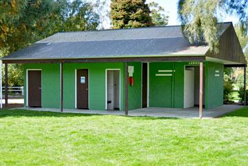 Shower and toilet facilities