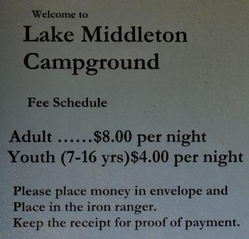 Camp fees