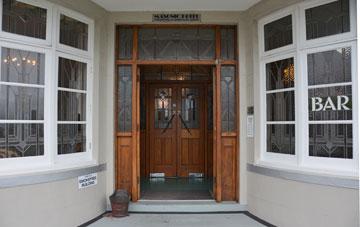 Entrance to the Masonic Lodge