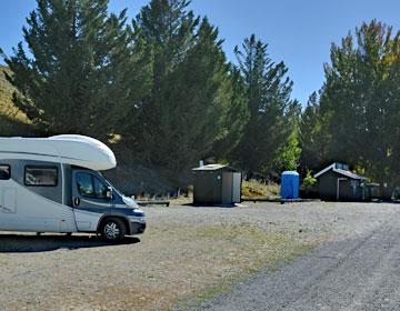 Parking by the dump station