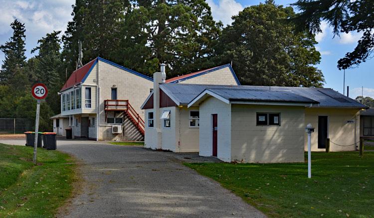 Entrance to the motor camp