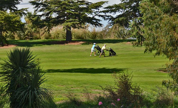 Heading off for a round of golf