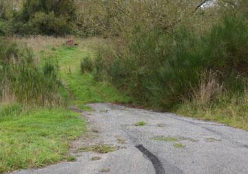 Entrance to the reserve