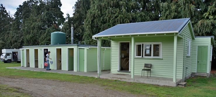 Campsite facilities block