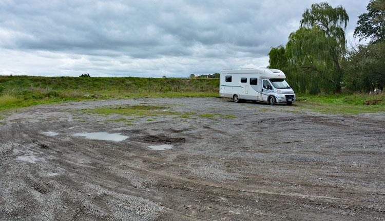 Parking in the reserve